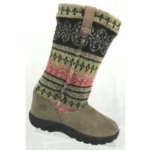 Keen Auburn Girls Sweater Boots Size Toddler 11